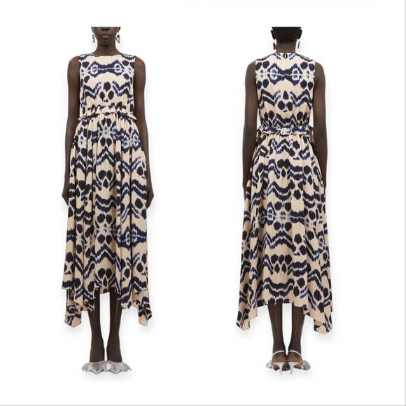 ULLA JOHNSON Evita Dress in Nimbus , Size 2, New with tag - Picture 2 of 16